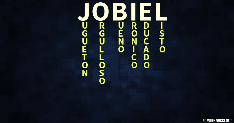 Acróstico jobiel