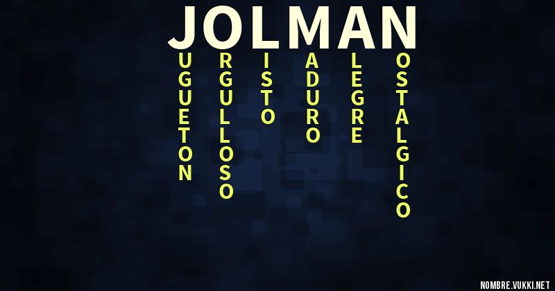 Acróstico jolman