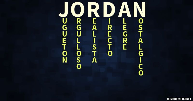 Acróstico jordan