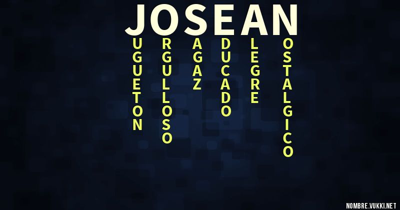 Acróstico josean