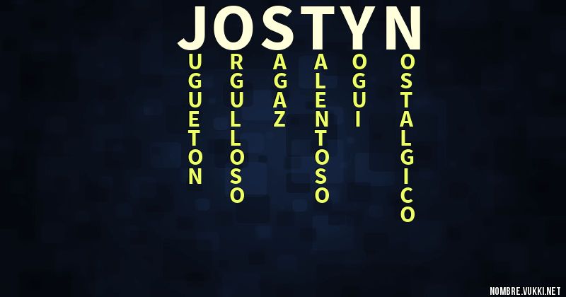 Acróstico jostyn