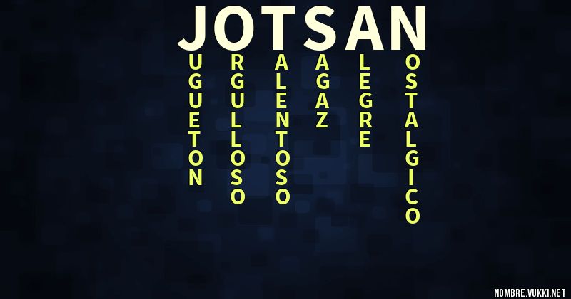 Acróstico jotsan