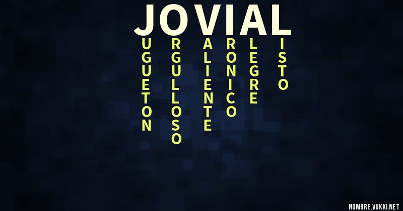 Acróstico jovial