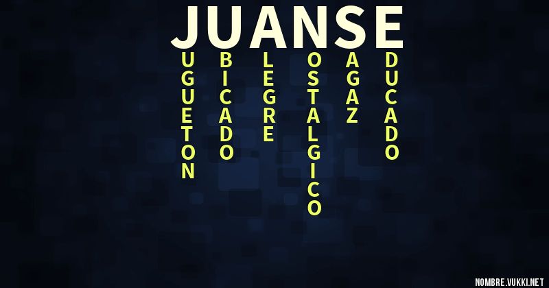 Acróstico juanse