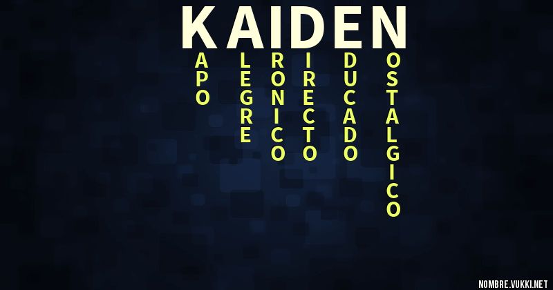 Acróstico kaiden