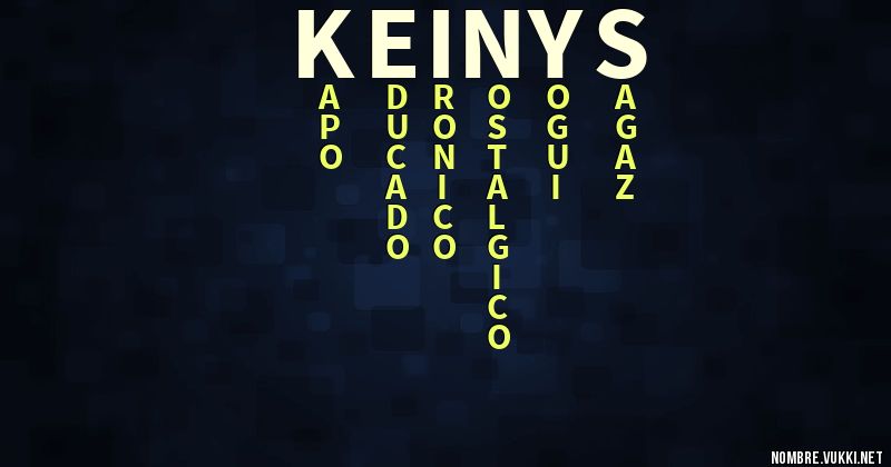 Acróstico keinys