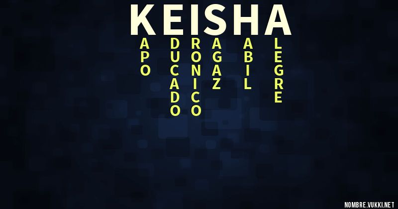 Acróstico keisha