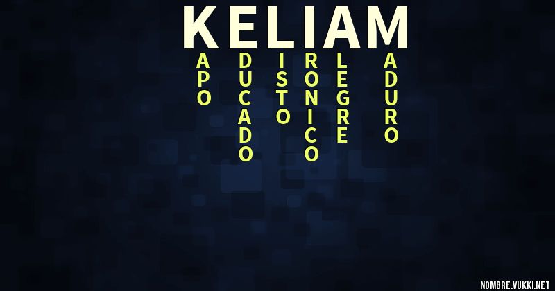 Acróstico keliam