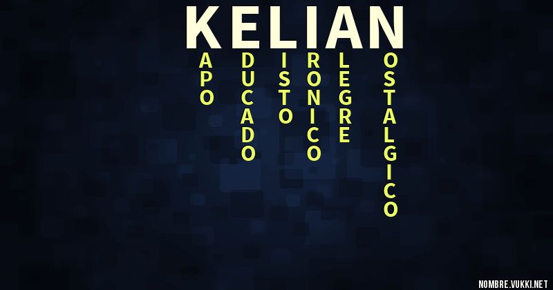 Acróstico kelian