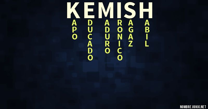 Acróstico kemish