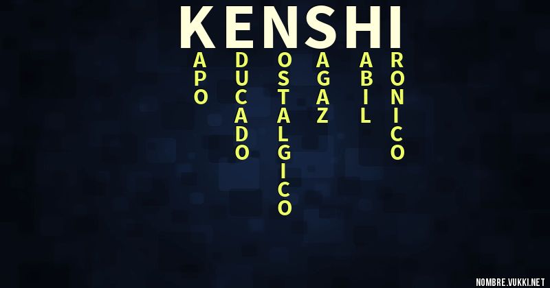 Acróstico kenshi