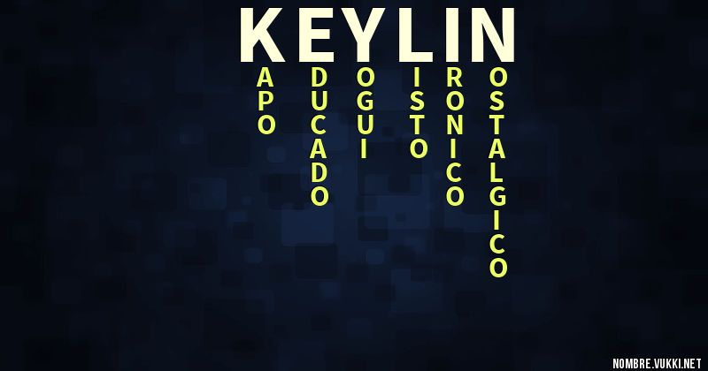 Acróstico keylin