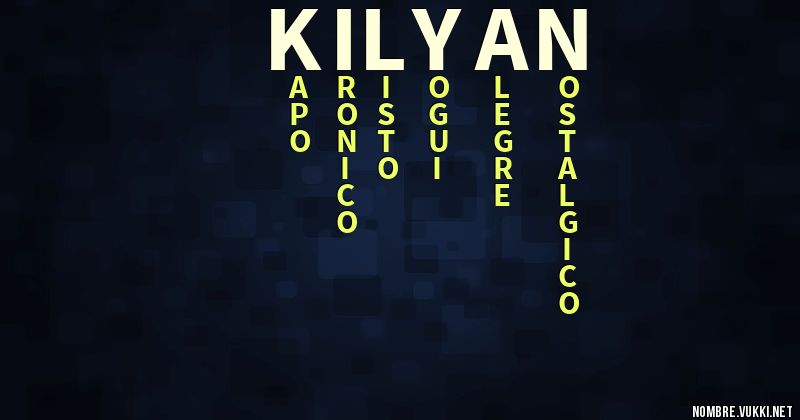 Acróstico kilyan