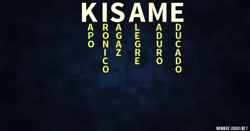 Acróstico kisame