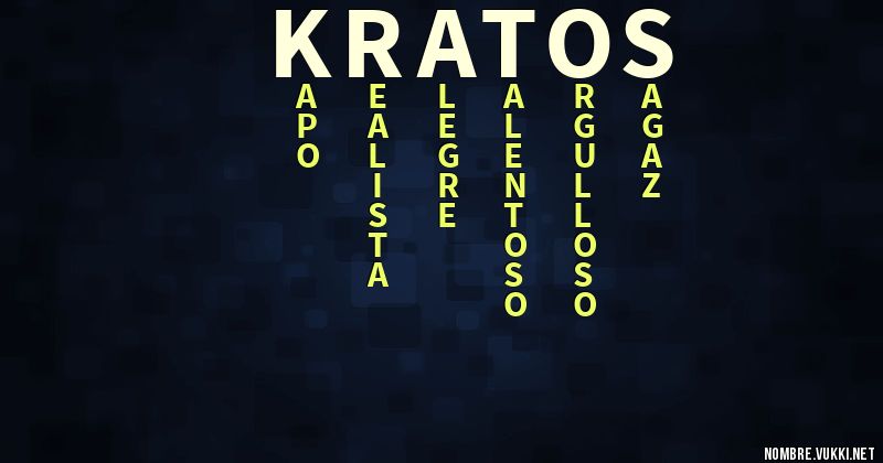 Acróstico kratos