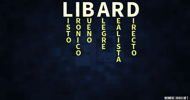 Acróstico libard