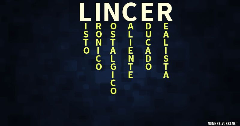 Acróstico lincer