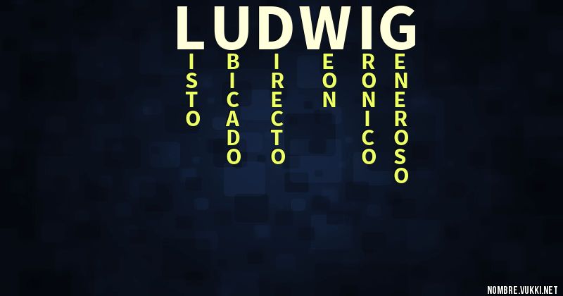 Acróstico ludwig