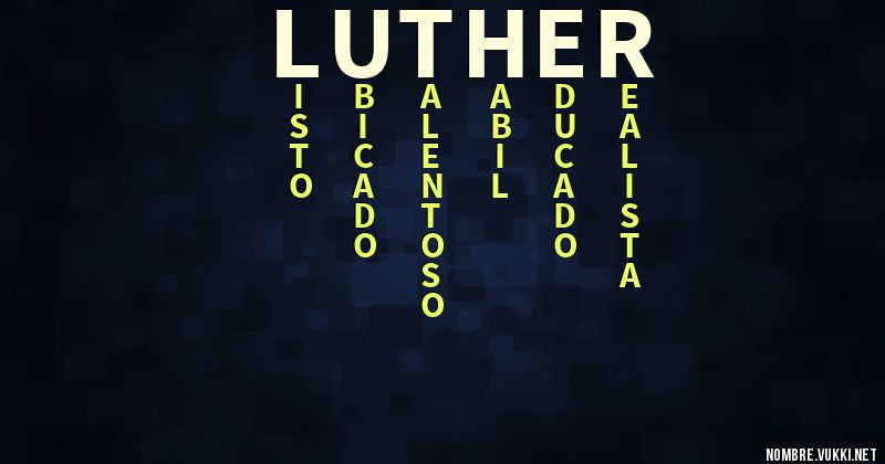 Acróstico luther