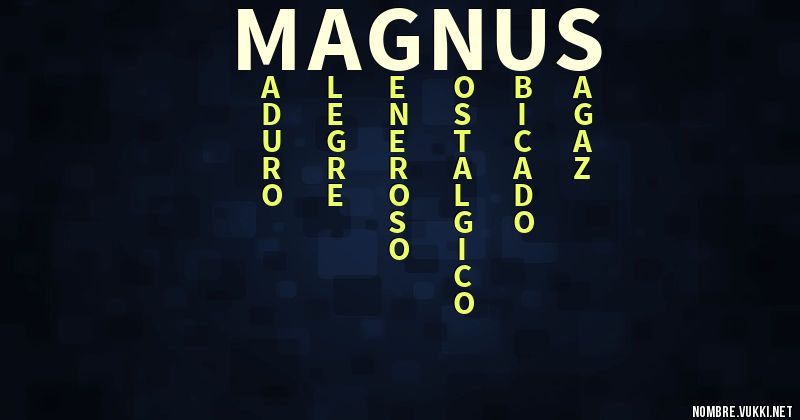 Acróstico magnus