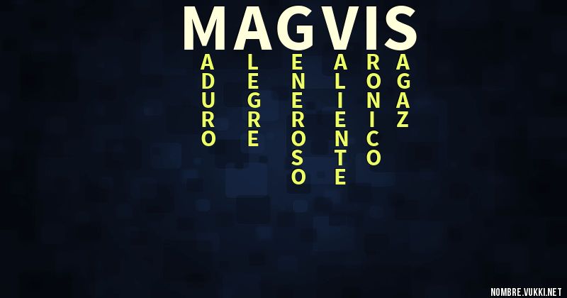 Acróstico magvis