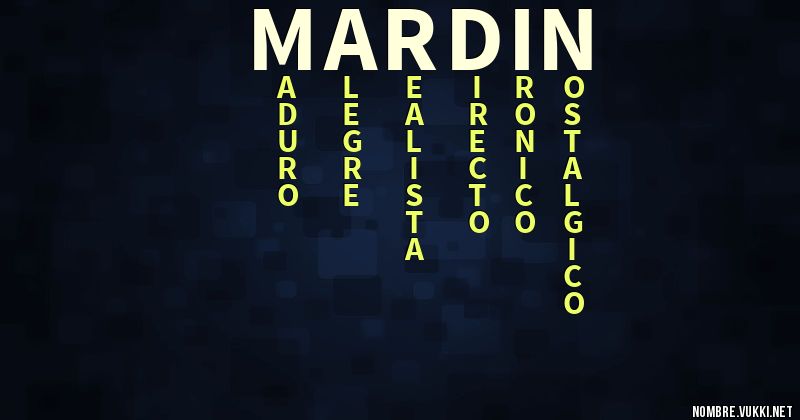 Acróstico mardin