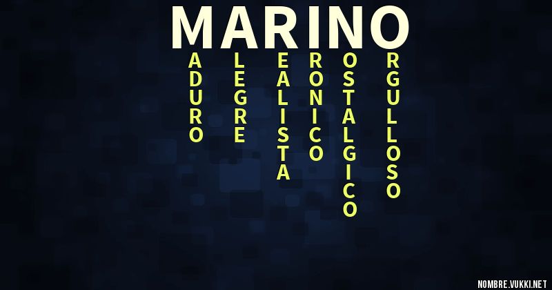 Acróstico marino