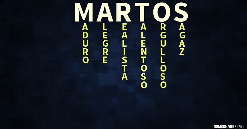Acróstico martos