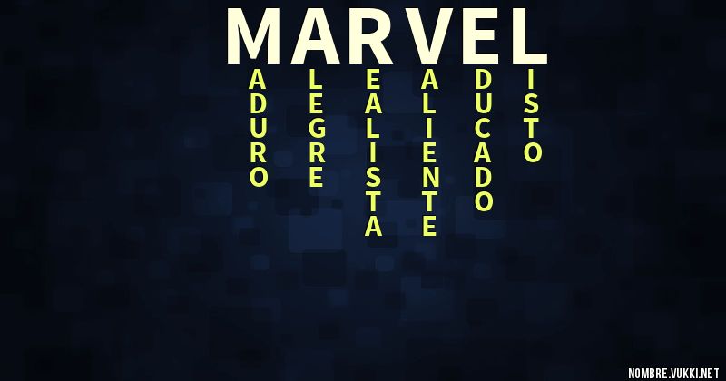 Acróstico marvel