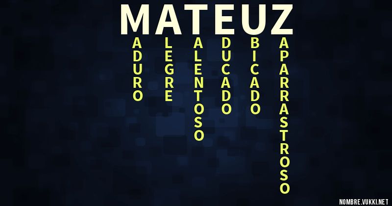 Acróstico mateuz