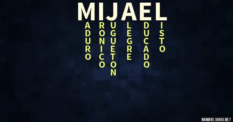 Acróstico mijael