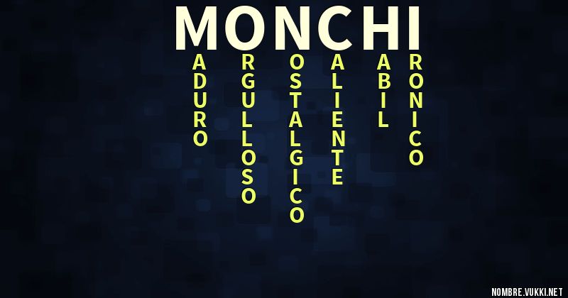 Acróstico monchi