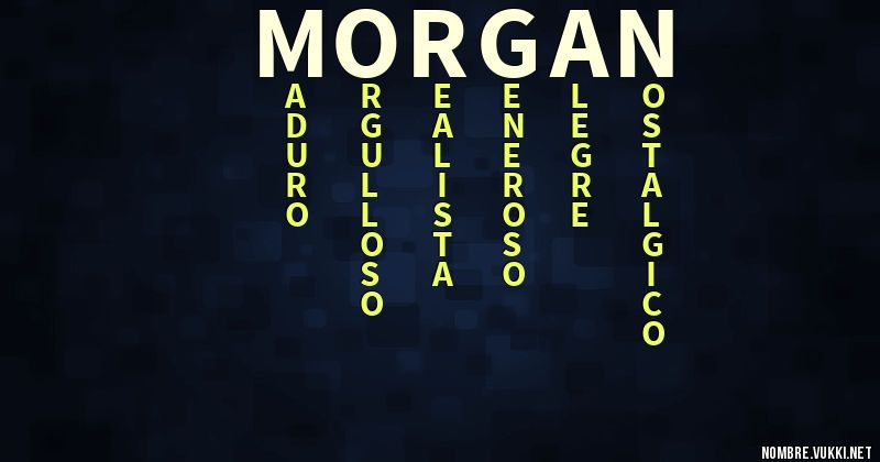 Acróstico morgan