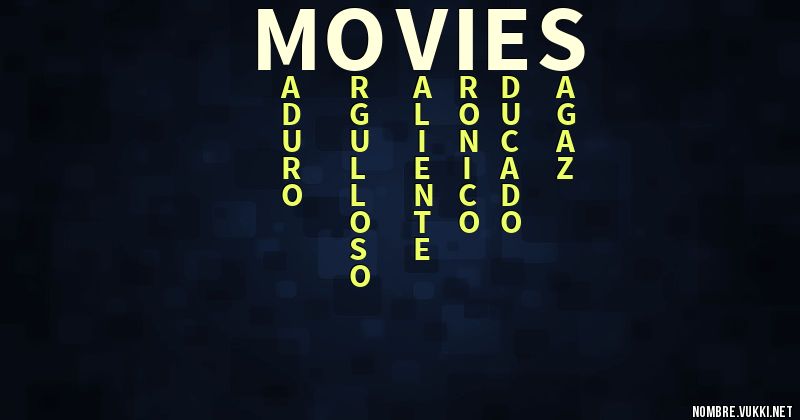 Qué significa movies