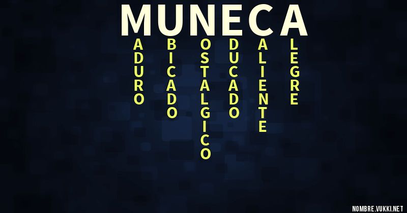 Acróstico muñeca