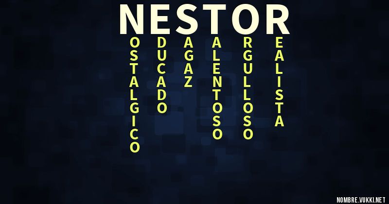 Acróstico nÉstor