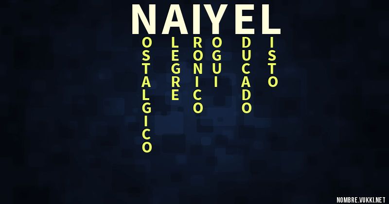 Acróstico naiyel