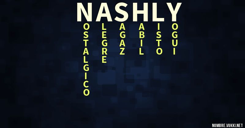 Acróstico nashly