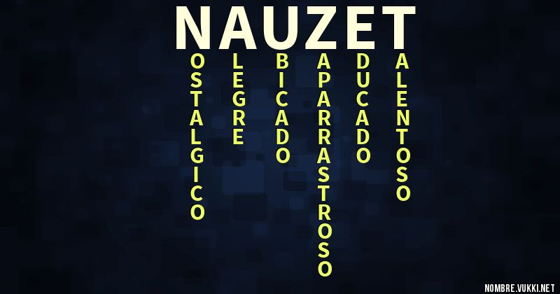 Acróstico nauzet