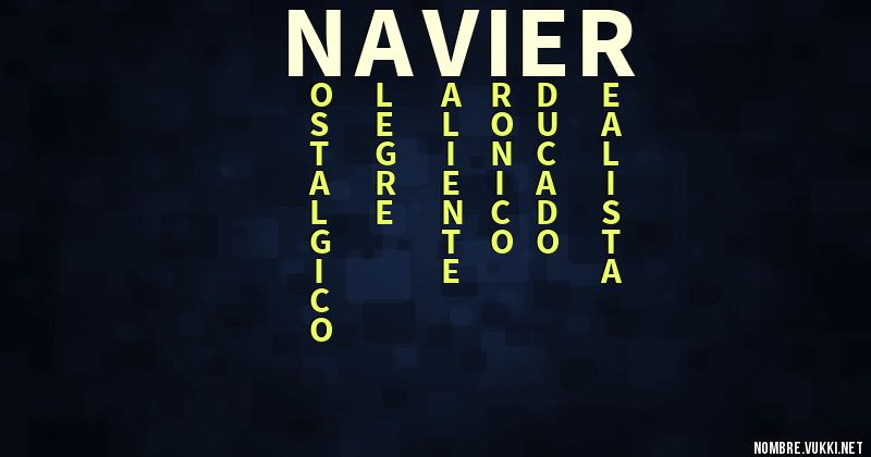 Acróstico navier