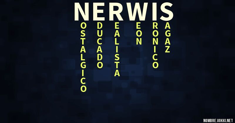 Acróstico nerwis