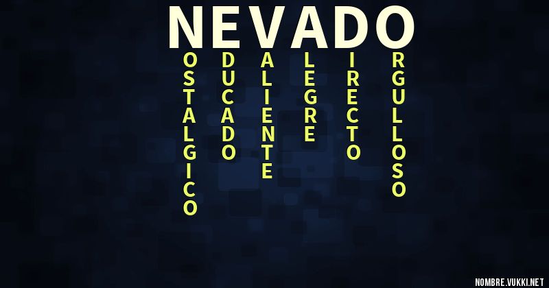 Acróstico nevado