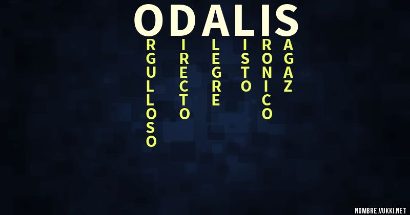 Acróstico odalis