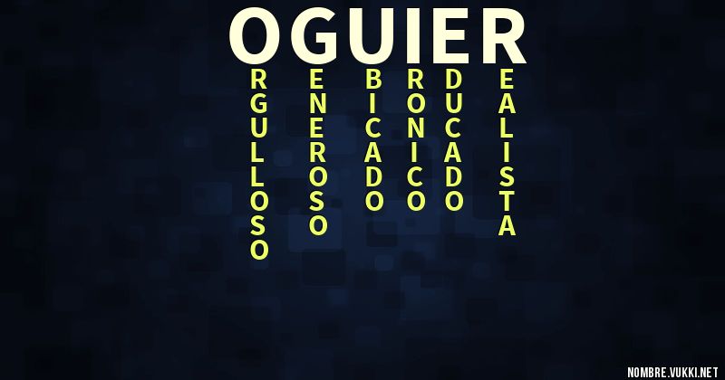 Acróstico oguier