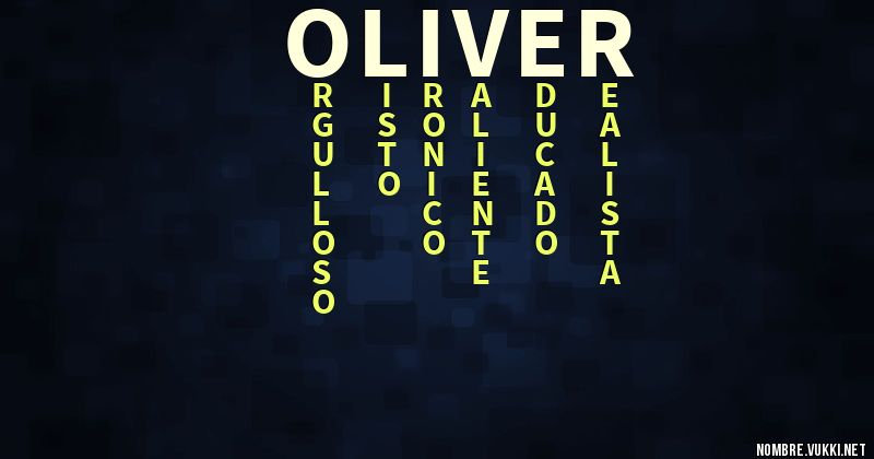 Acróstico oliver