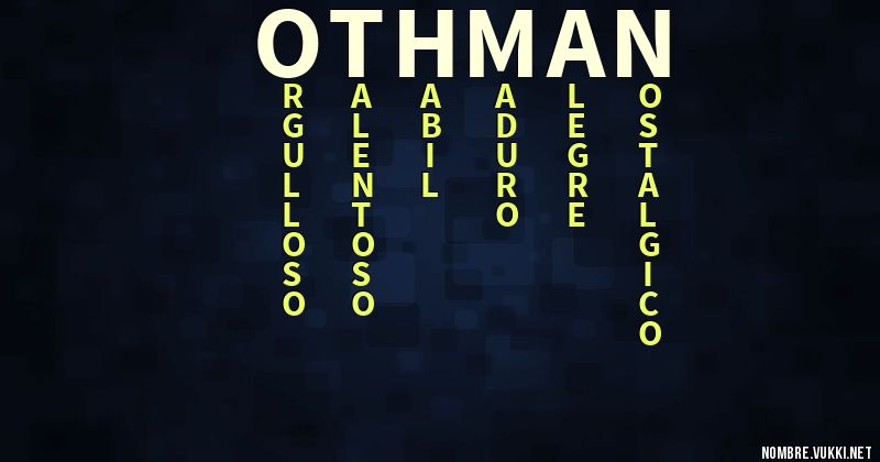 Acróstico othman