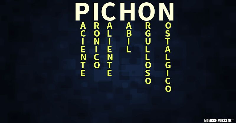 Acróstico pichón