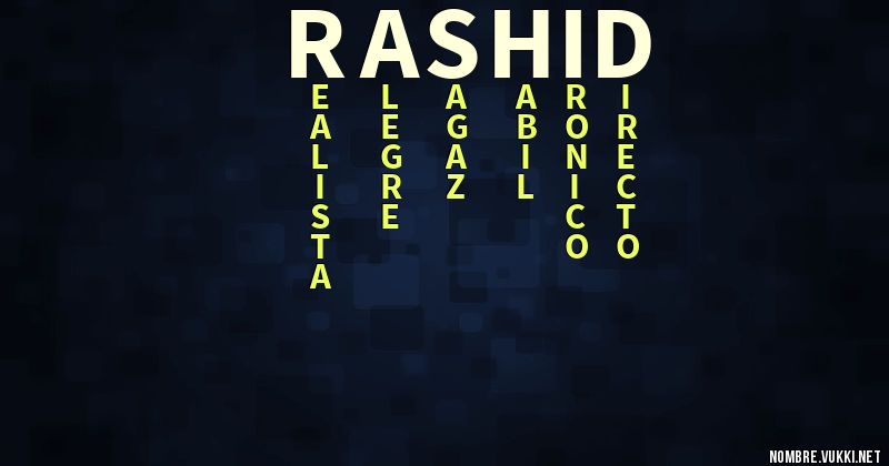 Acróstico rashid