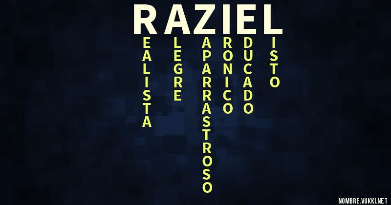 Acróstico raziel