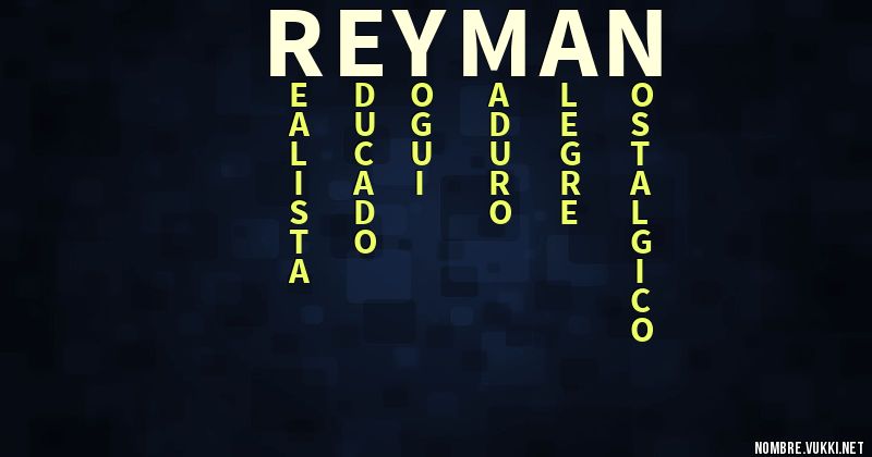 Acróstico reyman